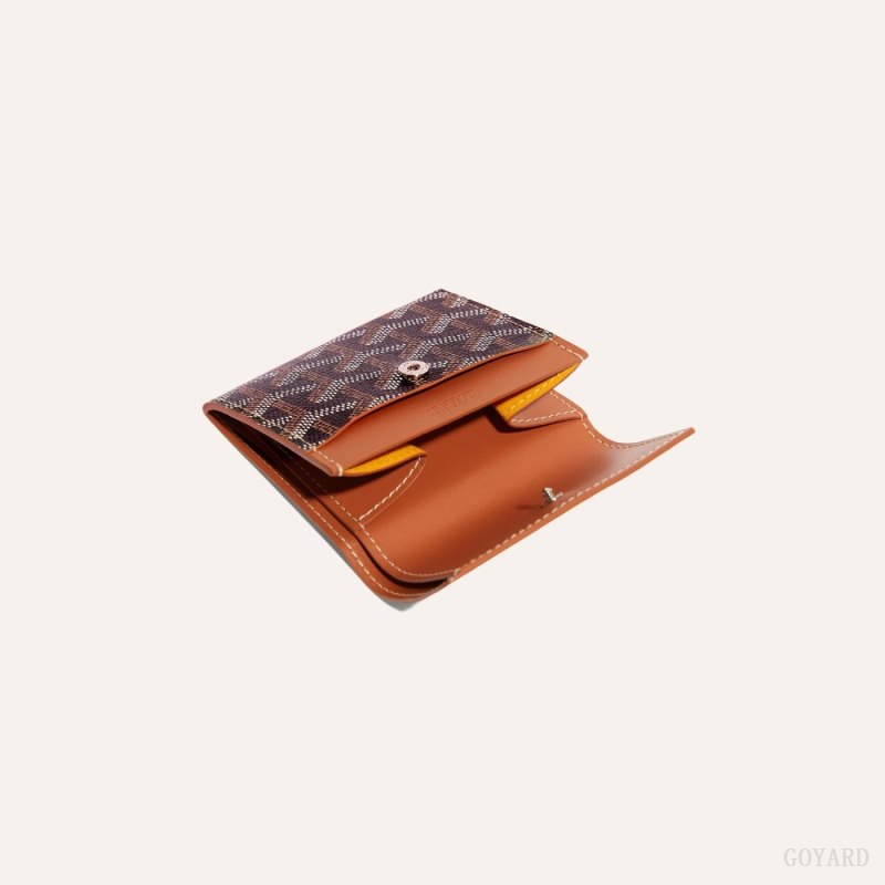 Carteiras Goyard MARIGNY WALLET Pretas Marrom | GY-PDO0029