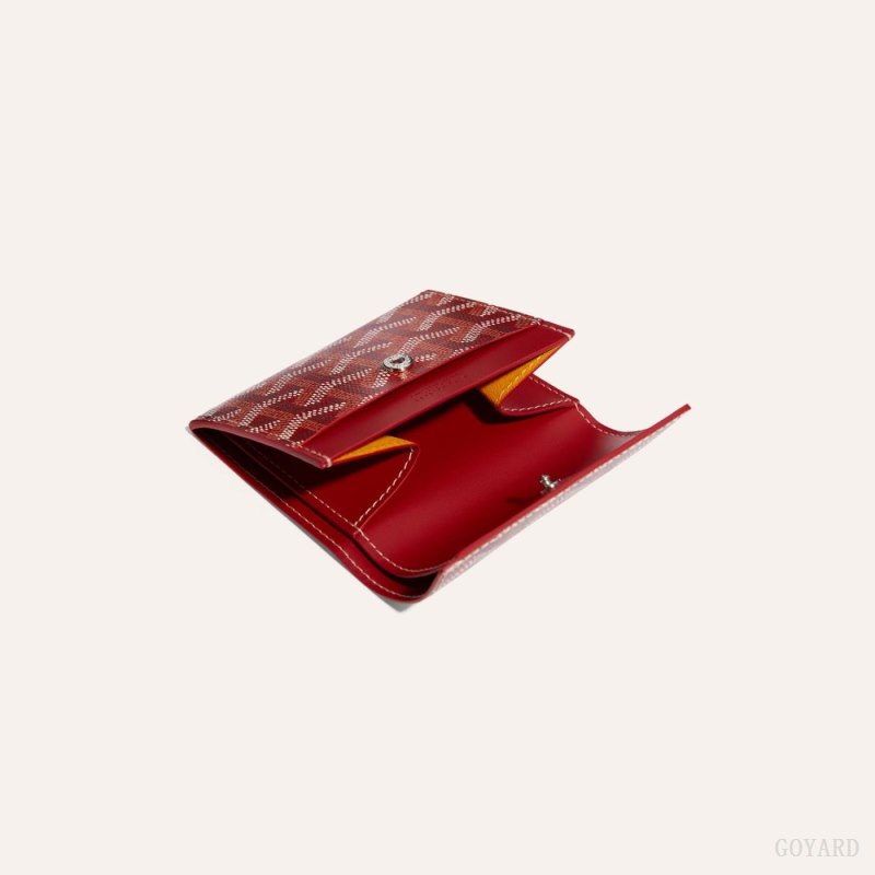 Carteiras Goyard MARIGNY WALLET Vermelhas | GY-WFI2654