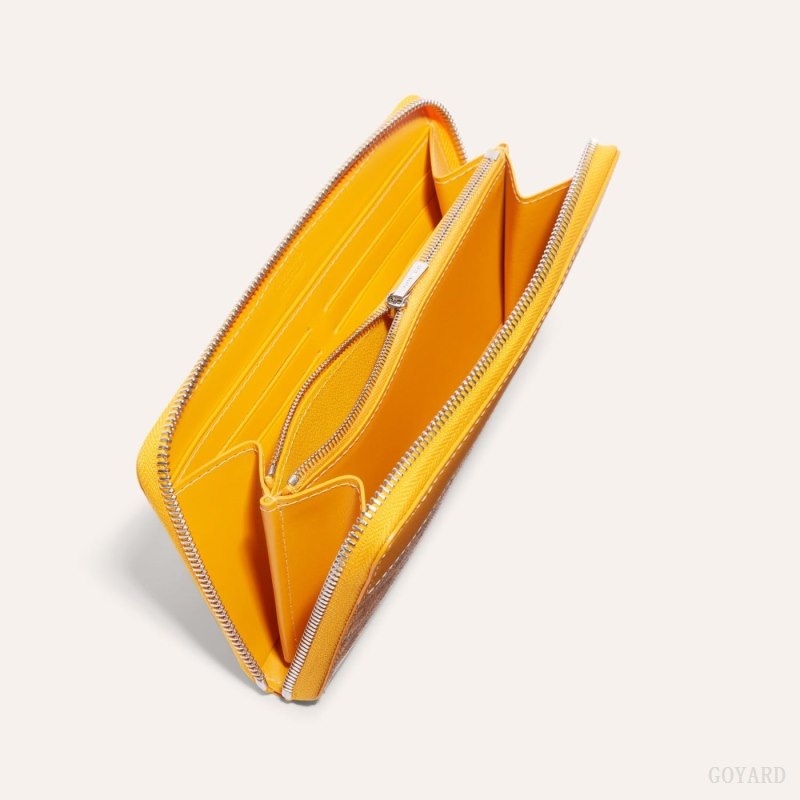 Carteiras Goyard MATIGNON GM WALLET Amarelas | GY-BTS7829