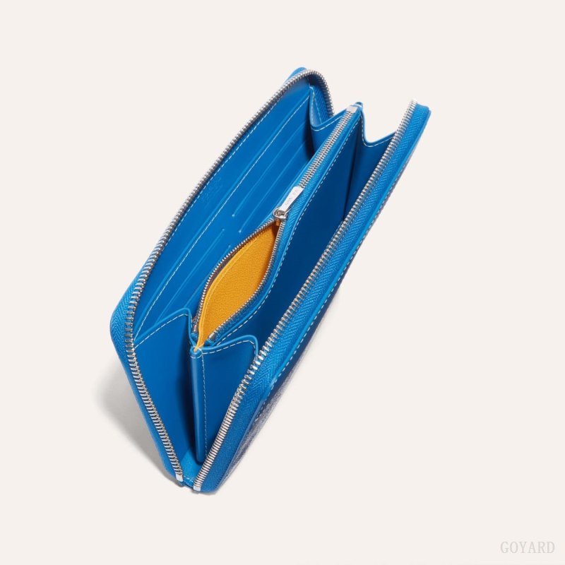 Carteiras Goyard MATIGNON GM WALLET Azuis | GY-CKT5957
