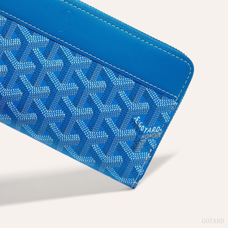 Carteiras Goyard MATIGNON GM WALLET Azuis | GY-CKT5957