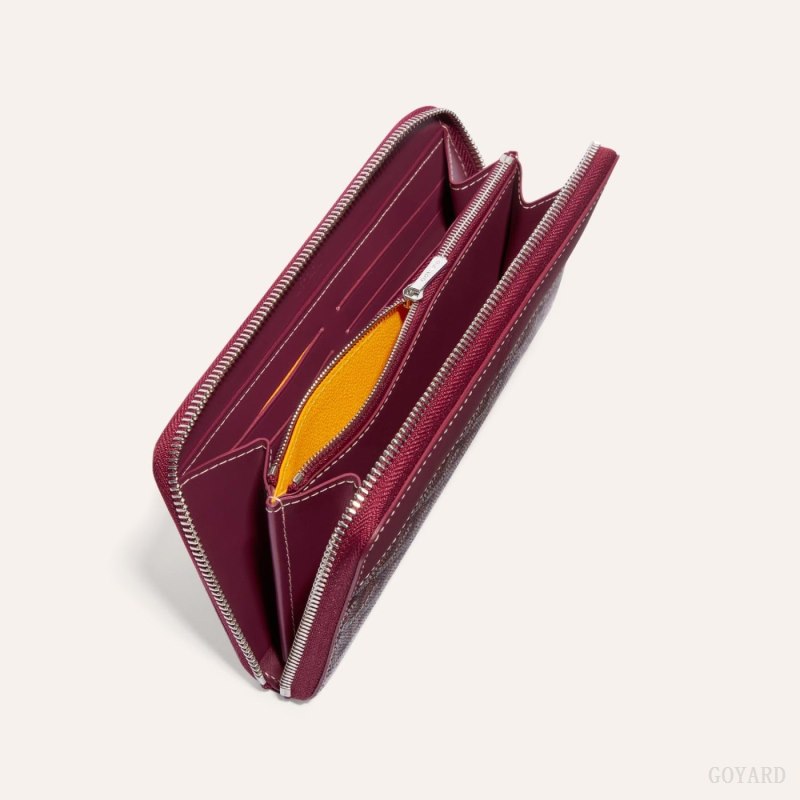 Carteiras Goyard MATIGNON GM WALLET Bordeaux | GY-QMK7397