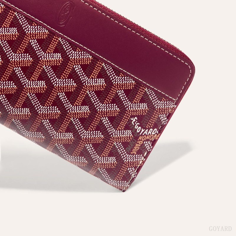 Carteiras Goyard MATIGNON GM WALLET Bordeaux | GY-QMK7397