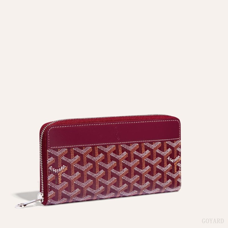 Carteiras Goyard MATIGNON GM WALLET Bordeaux | GY-QMK7397