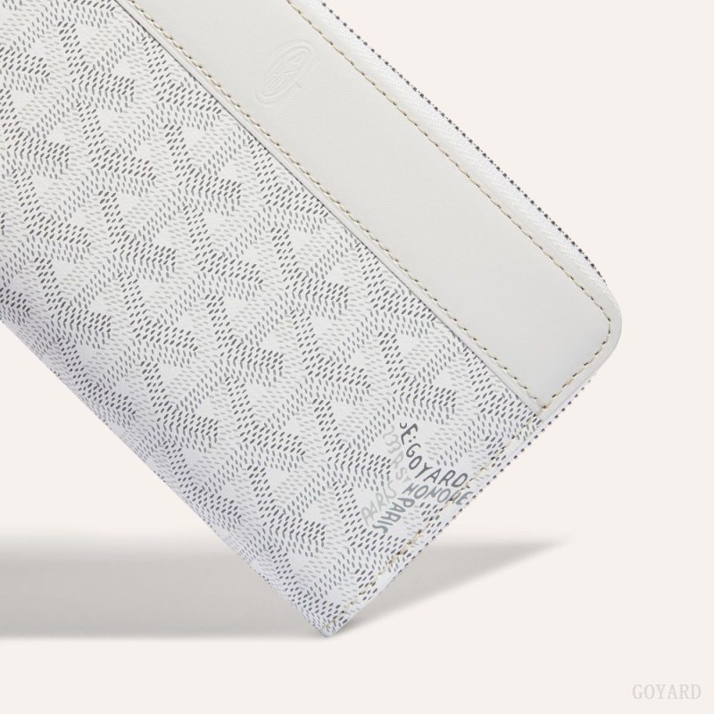 Carteiras Goyard MATIGNON GM WALLET Branco | GY-UGZ5050
