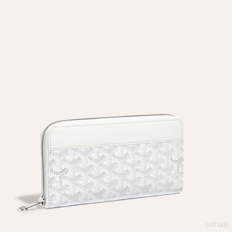 Carteiras Goyard MATIGNON GM WALLET Branco | GY-UGZ5050