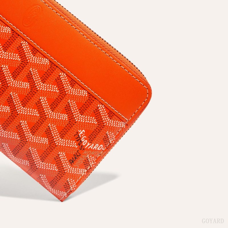 Carteiras Goyard MATIGNON GM WALLET Laranja | GY-THZ7548