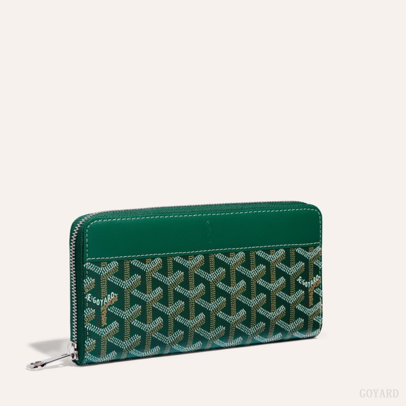 Carteiras Goyard MATIGNON GM WALLET Verdes | GY-OXH0333