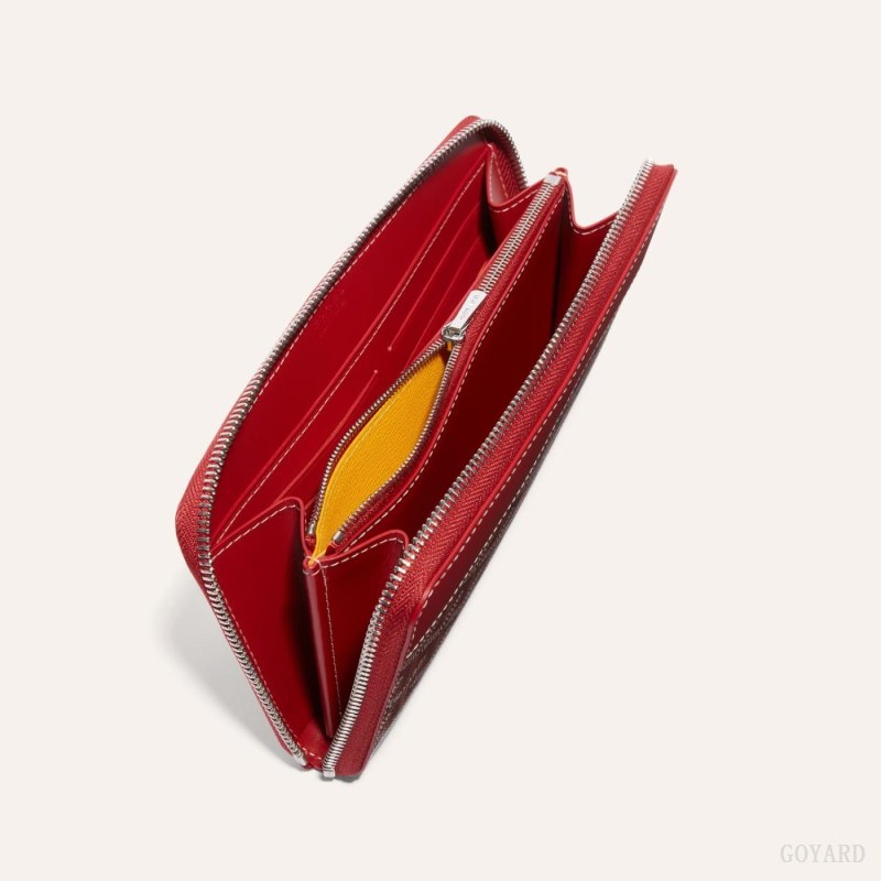 Carteiras Goyard MATIGNON GM WALLET Vermelhas | GY-AQU9211
