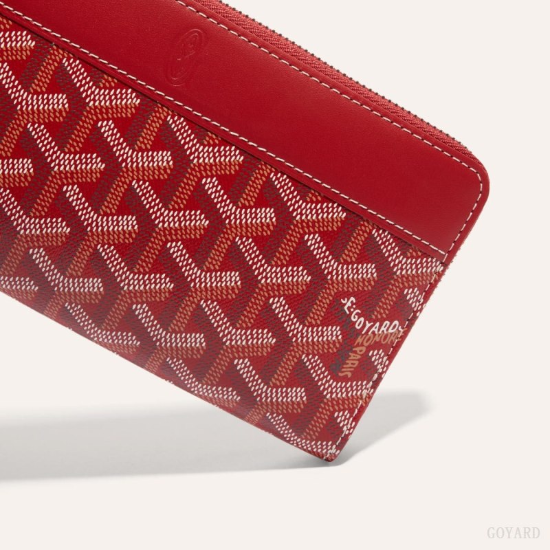 Carteiras Goyard MATIGNON GM WALLET Vermelhas | GY-AQU9211