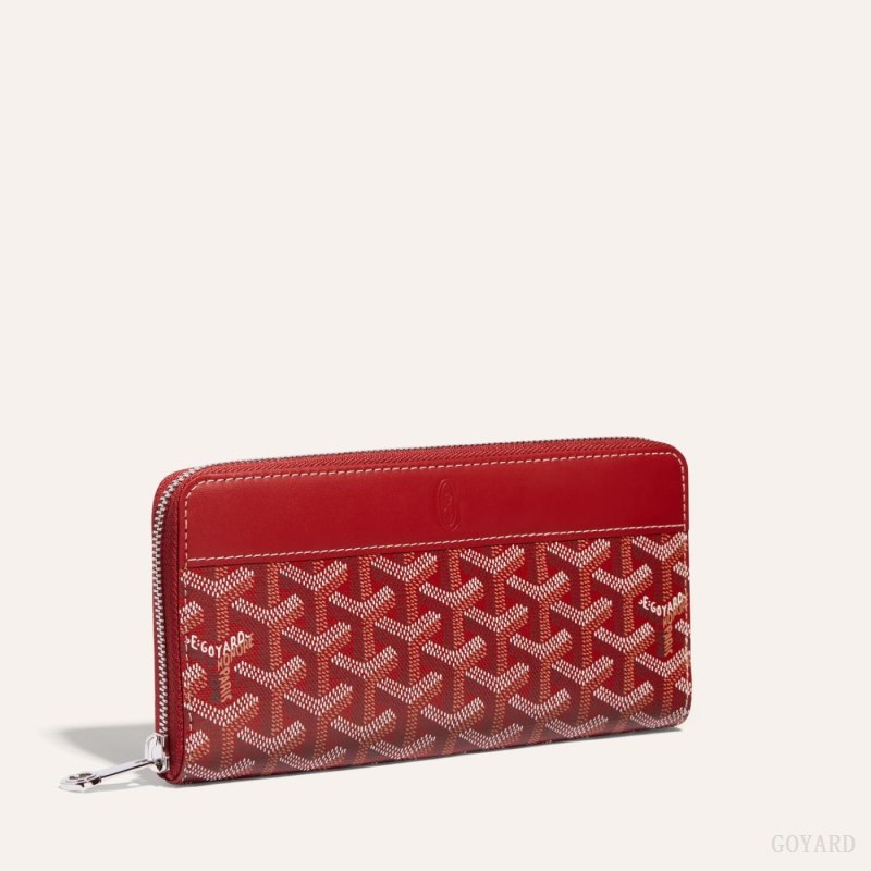 Carteiras Goyard MATIGNON GM WALLET Vermelhas | GY-AQU9211