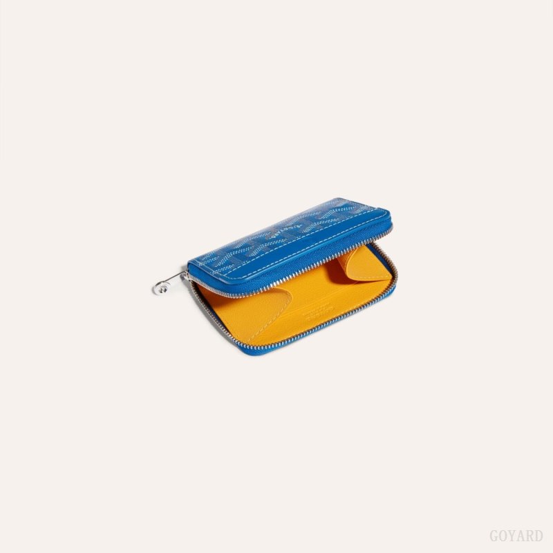 Carteiras Goyard MATIGNON MINI WALLET Azuis | GY-ASW6481