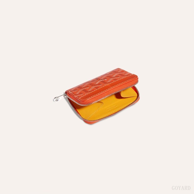 Carteiras Goyard MATIGNON MINI WALLET Laranja | GY-FVT5698