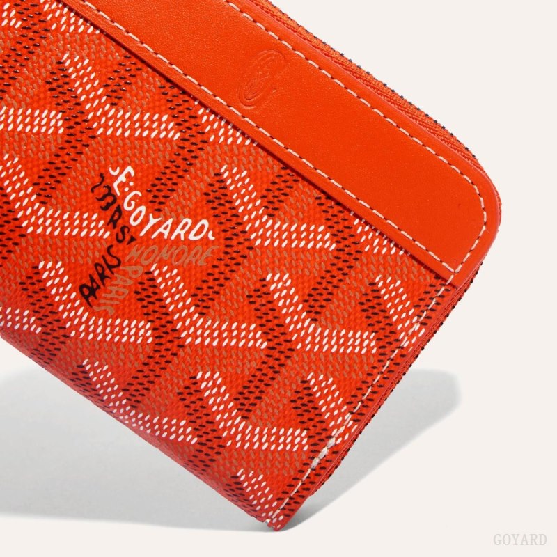 Carteiras Goyard MATIGNON MINI WALLET Laranja | GY-FVT5698