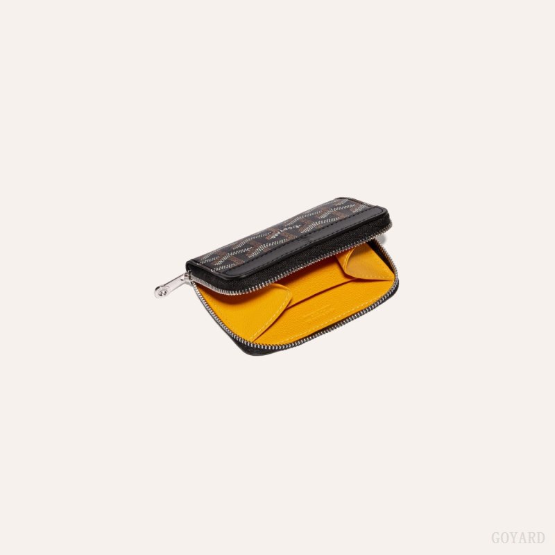 Carteiras Goyard MATIGNON MINI WALLET Pretas | GY-BDE4174