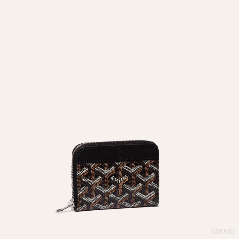 Carteiras Goyard MATIGNON MINI WALLET Pretas | GY-BDE4174