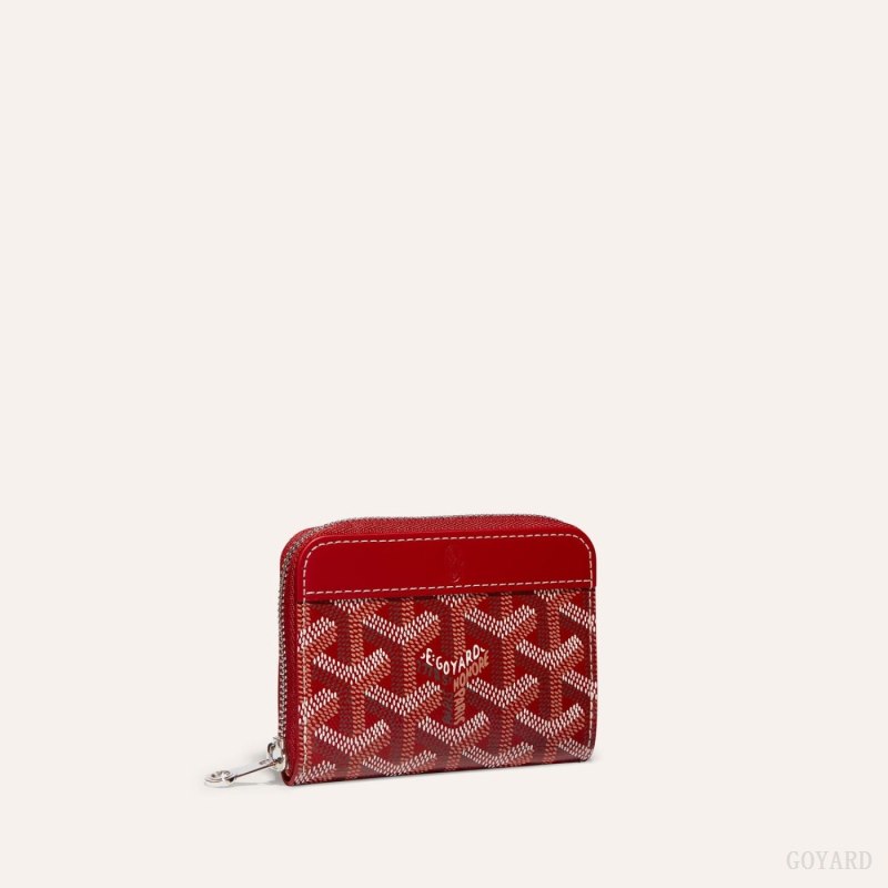 Carteiras Goyard MATIGNON MINI WALLET Vermelhas | GY-BCD7791