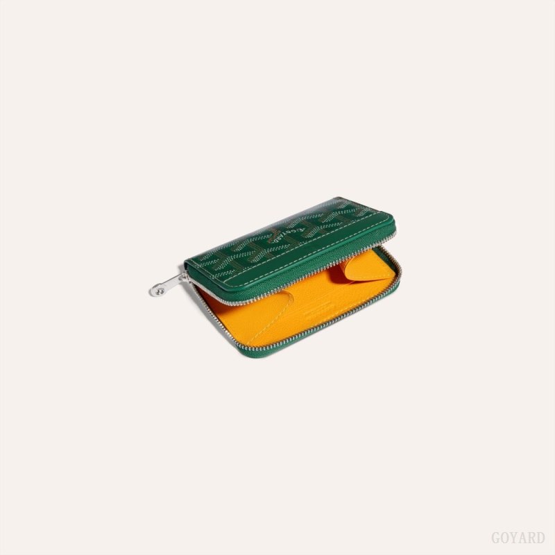 Carteiras Goyard MATIGNON MINI WALLET Verdes | GY-LNA3576