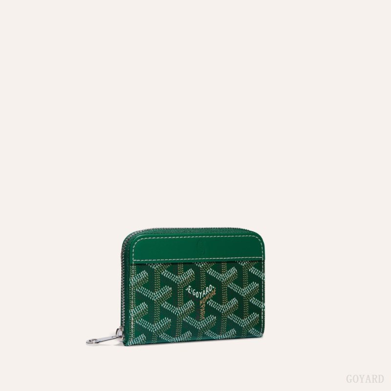 Carteiras Goyard MATIGNON MINI WALLET Verdes | GY-LNA3576