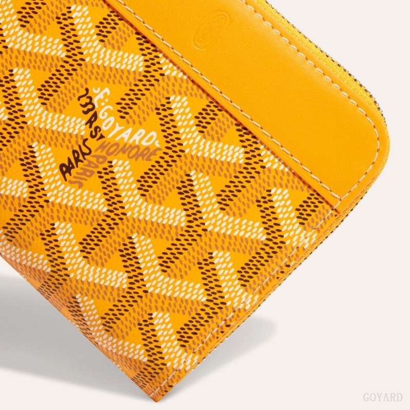 Carteiras Goyard MATIGNON PM WALLET Amarelas | GY-FTD4490