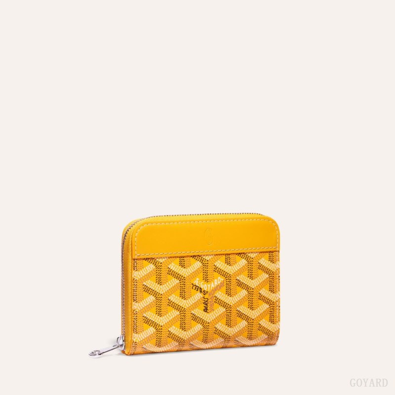 Carteiras Goyard MATIGNON PM WALLET Amarelas | GY-FTD4490
