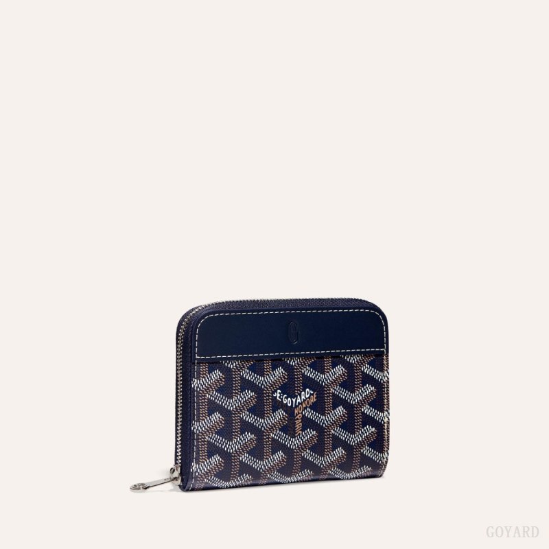 Carteiras Goyard MATIGNON PM WALLET Azul Marinho Azuis | GY-UER7894