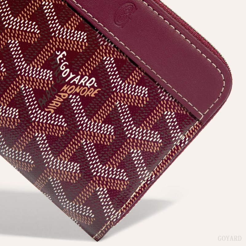 Carteiras Goyard MATIGNON PM WALLET Bordeaux | GY-VVW6460