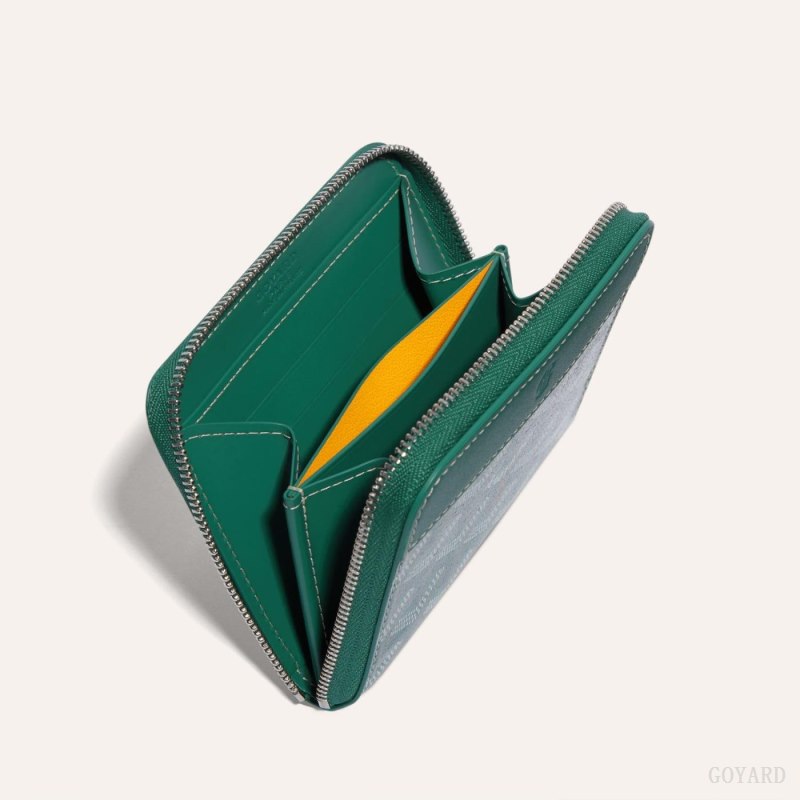 Carteiras Goyard MATIGNON PM WALLET Verdes | GY-YJT8688