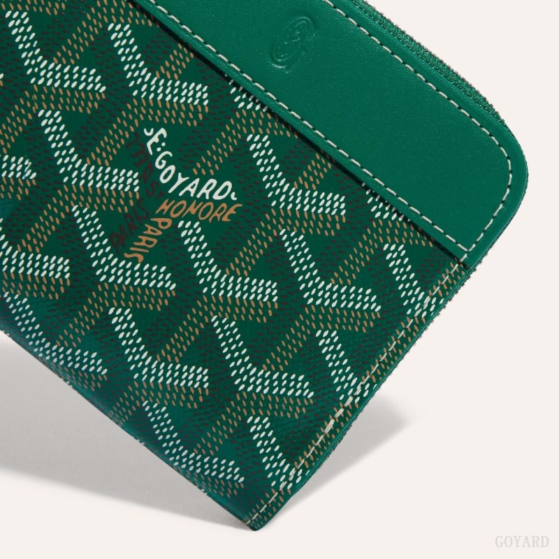 Carteiras Goyard MATIGNON PM WALLET Verdes | GY-YJT8688