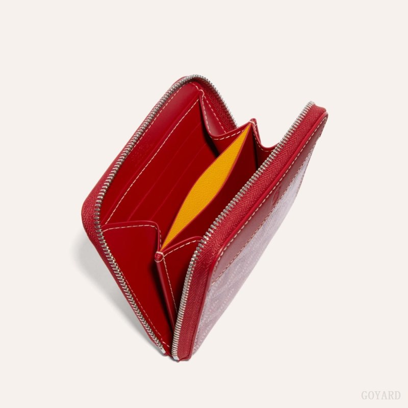 Carteiras Goyard MATIGNON PM WALLET Vermelhas | GY-BMV5878