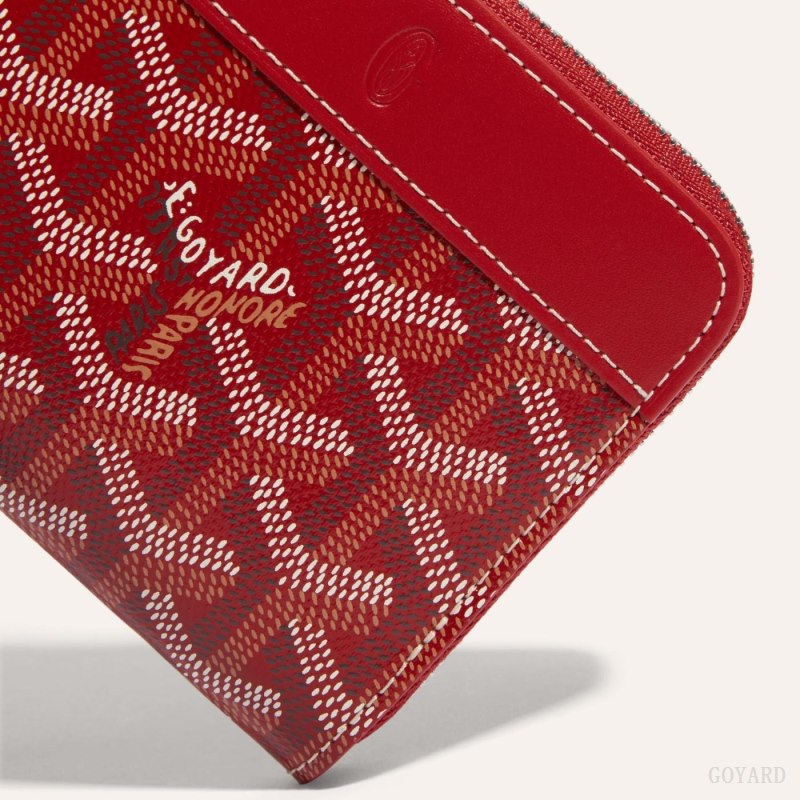 Carteiras Goyard MATIGNON PM WALLET Vermelhas | GY-BMV5878