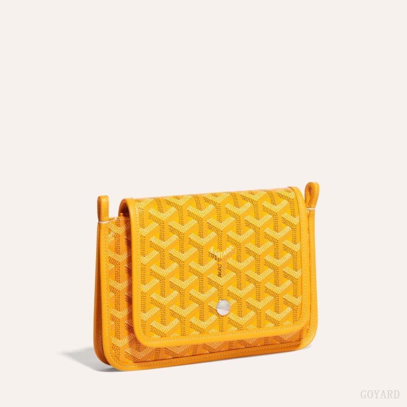 Carteiras Goyard PLUMET POCKET WALLET Amarelas | GY-IEZ7432