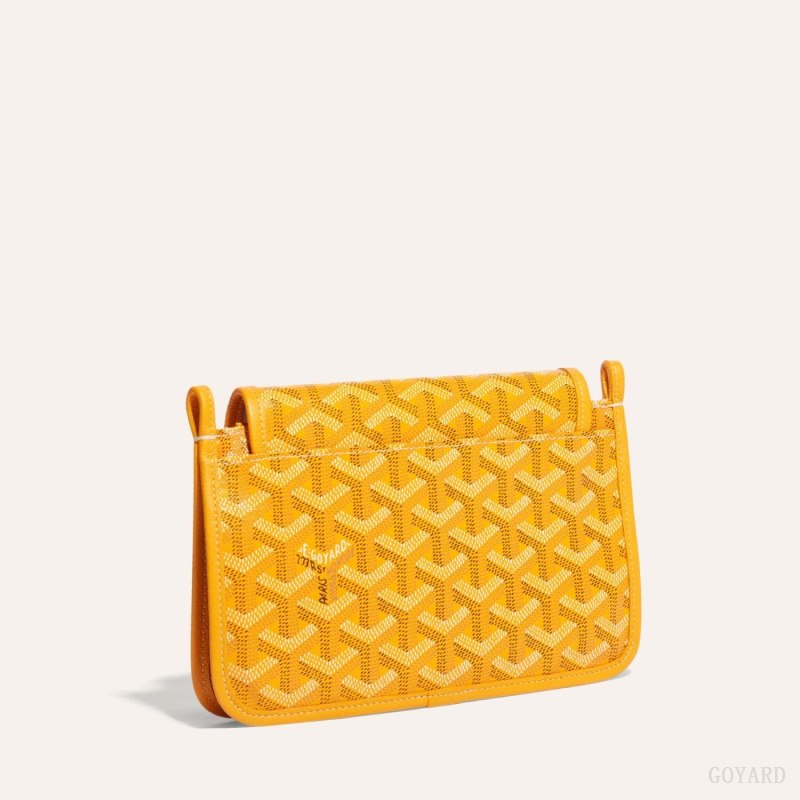Carteiras Goyard PLUMET POCKET WALLET Amarelas | GY-IEZ7432