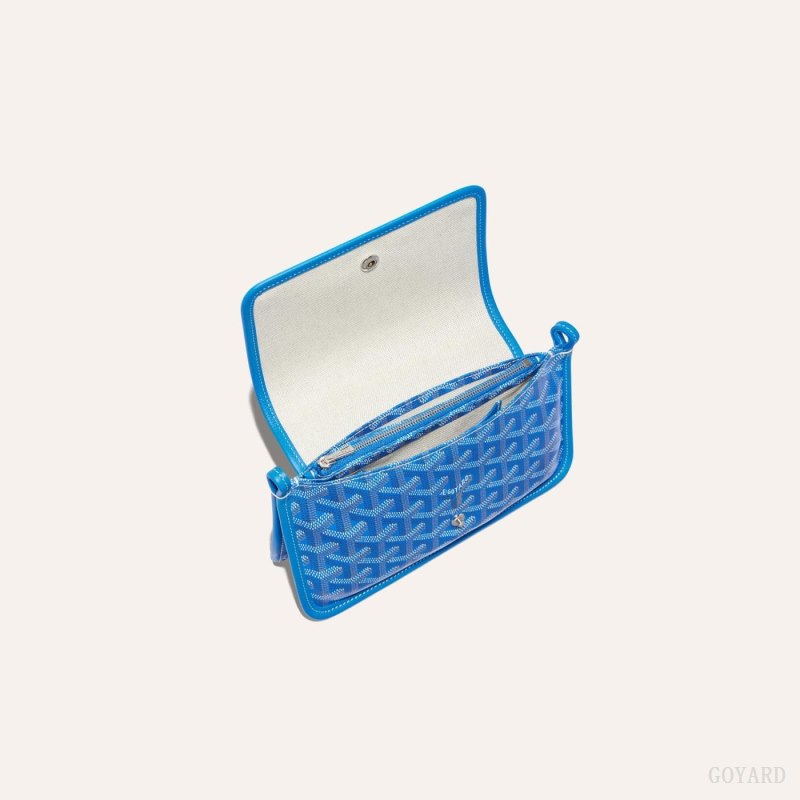 Carteiras Goyard PLUMET POCKET WALLET Azuis | GY-LVI8829