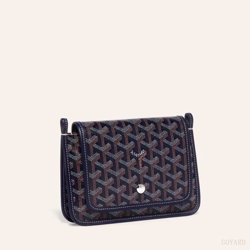 Carteiras Goyard PLUMET POCKET WALLET Azul Marinho Azuis | GY-ZWP2291