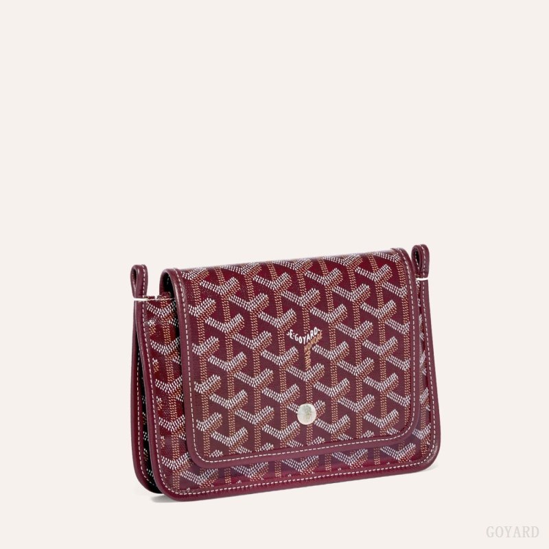Carteiras Goyard PLUMET POCKET WALLET Bordeaux | GY-DNG4455