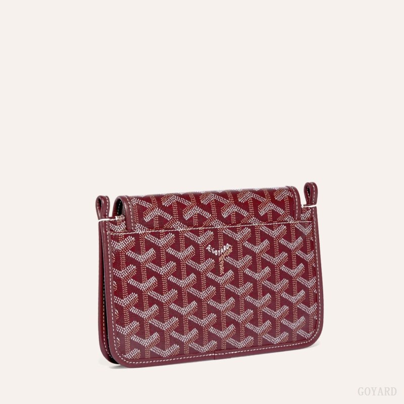 Carteiras Goyard PLUMET POCKET WALLET Bordeaux | GY-DNG4455