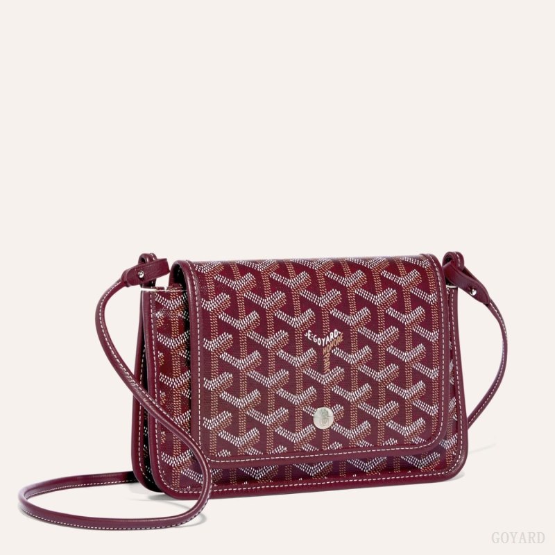 Carteiras Goyard PLUMET POCKET WALLET Bordeaux | GY-DNG4455
