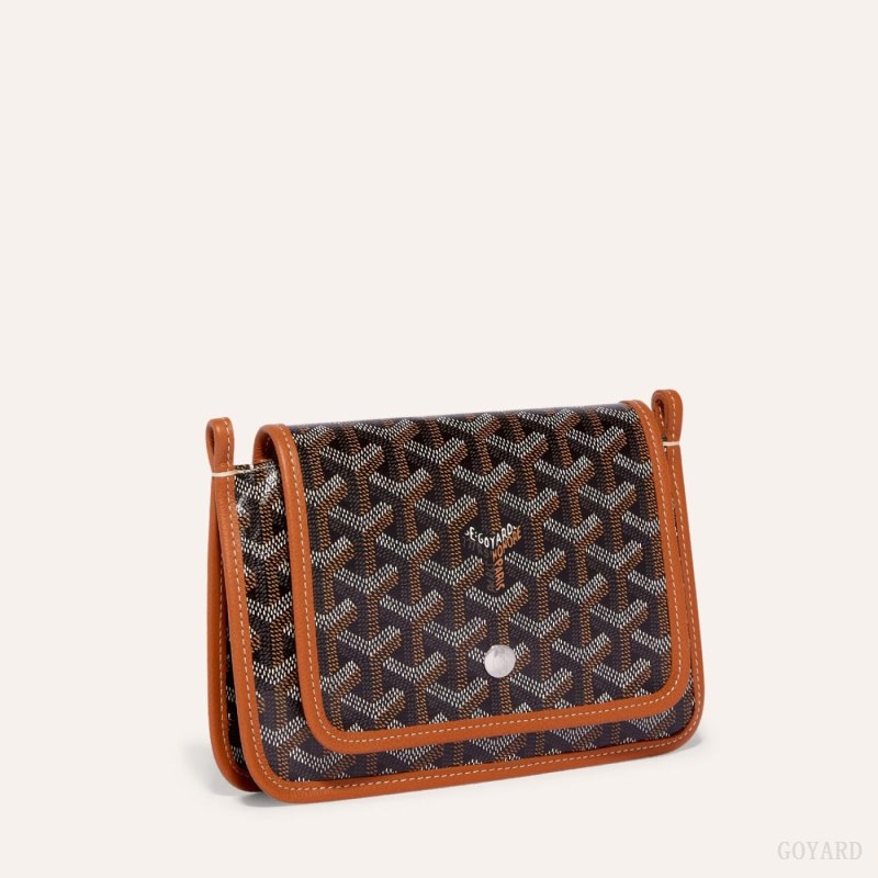 Carteiras Goyard PLUMET POCKET WALLET Pretas Marrom | GY-DTA4743