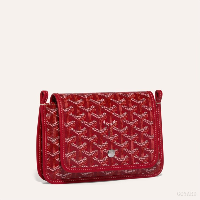 Carteiras Goyard PLUMET POCKET WALLET Vermelhas | GY-OLB5541