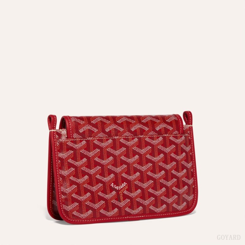 Carteiras Goyard PLUMET POCKET WALLET Vermelhas | GY-OLB5541