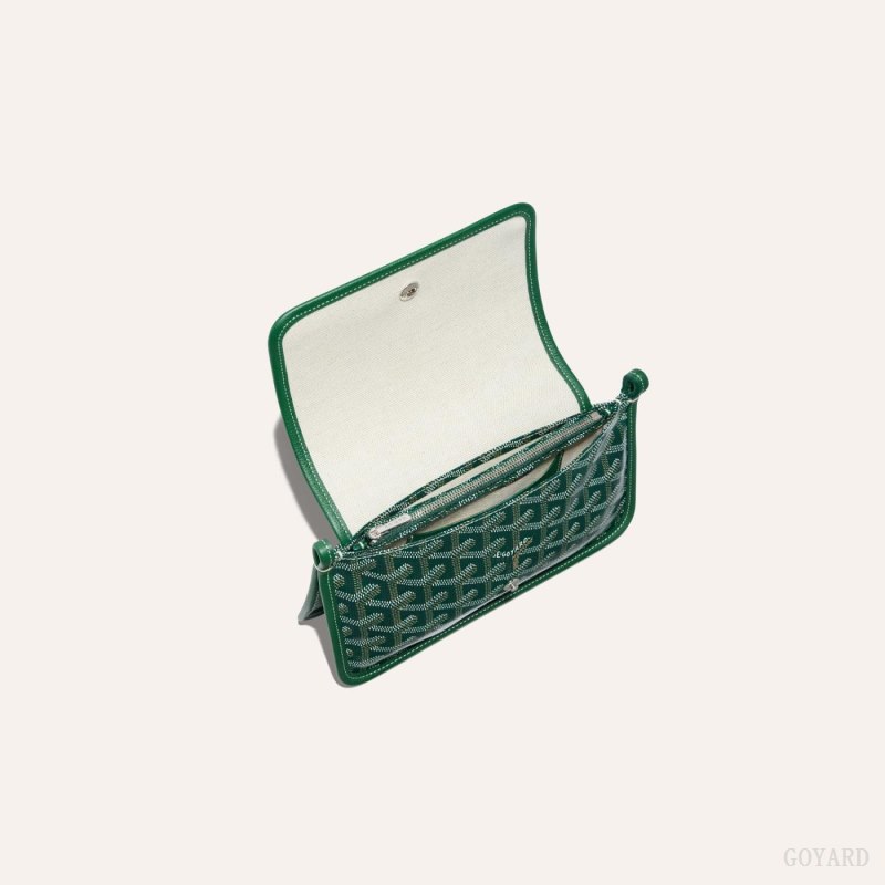 Carteiras Goyard PLUMET POCKET WALLET Verdes | GY-ELZ5328