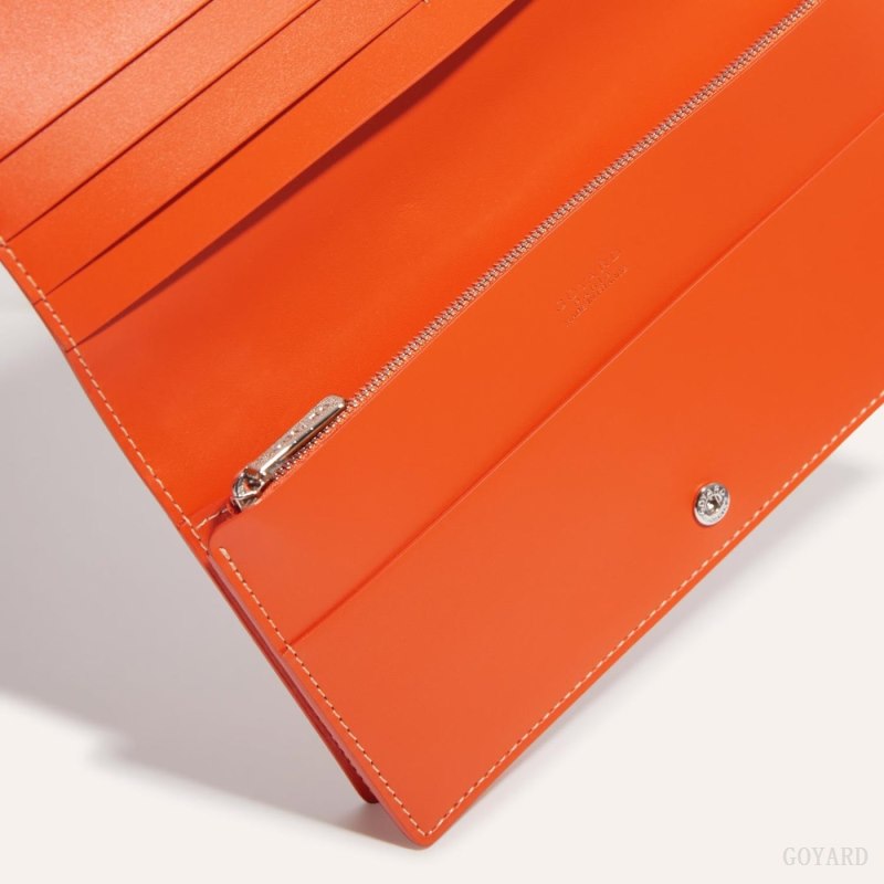 Carteiras Goyard RICHELIEU WALLET Laranja | GY-AFY0385