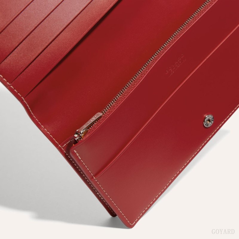 Carteiras Goyard RICHELIEU WALLET Vermelhas | GY-FYS9569