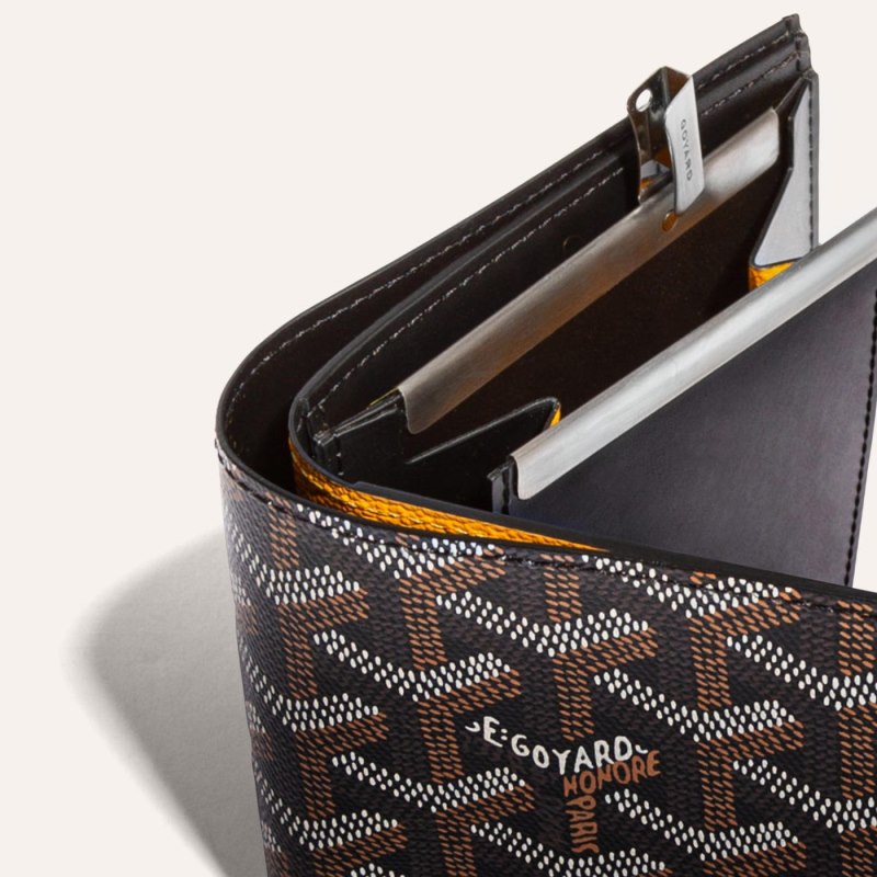 Carteiras Goyard SAINT-FLORENTIN WALLET Pretas | GY-TXU1318