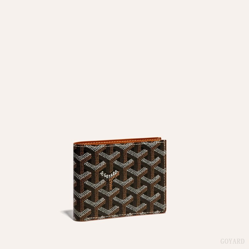 Carteiras Goyard SAINT-FLORENTIN WALLET Pretas Marrom | GY-WGB9992