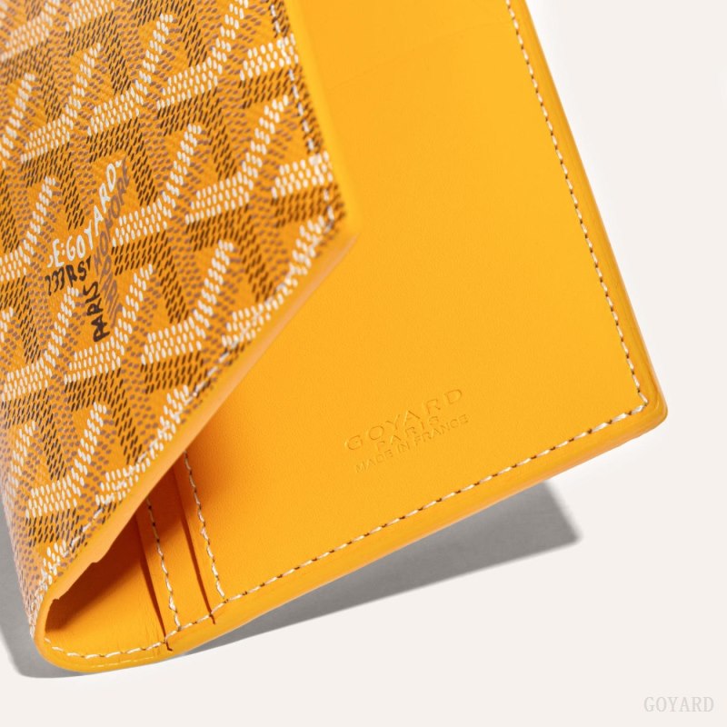 Carteiras Goyard SAINT-ROCH WALLET Amarelas | GY-GLU8966