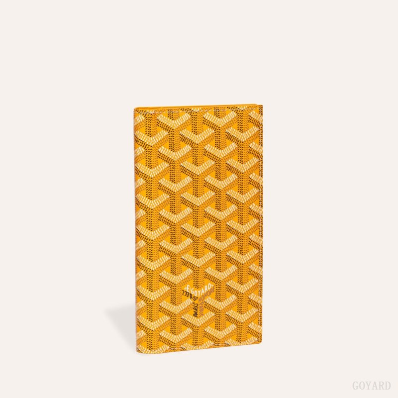 Carteiras Goyard SAINT-ROCH WALLET Amarelas | GY-GLU8966