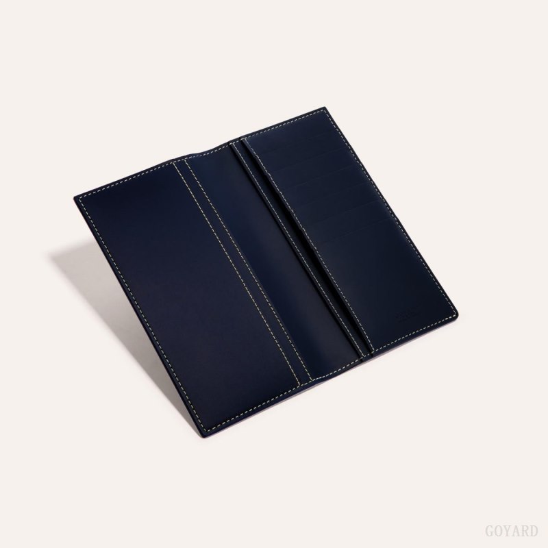 Carteiras Goyard SAINT-ROCH WALLET Azul Marinho Azuis | GY-JIM1569