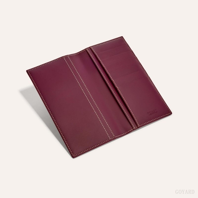 Carteiras Goyard SAINT-ROCH WALLET Bordeaux | GY-VVI1257